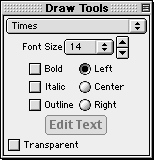 Text Tools Floating Window